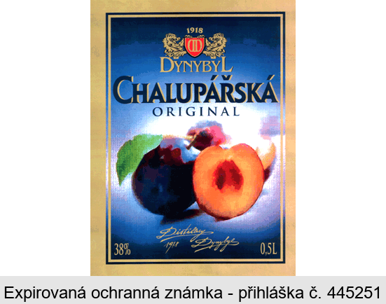 1918 DYNYBYL CHALUPÁŘSKÁ ORIGINAL