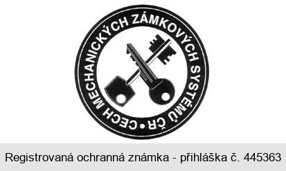 CECH MECHANICKÝCH ZÁMKOVÝCH SYSTÉMŮ ČR