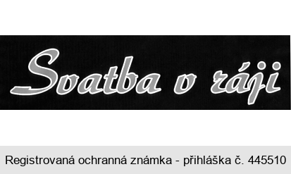 Svatba v ráji