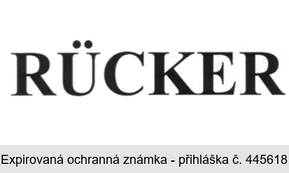 RÜCKER