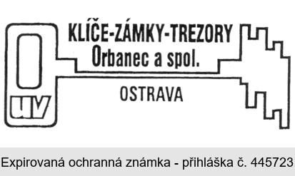 KLÍČE-ZÁMKY-TREZORY Orbanec a spol. OSTRAVA