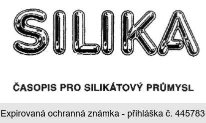 SILIKA ČASOPIS PRO SILIKÁTOVÝ PRŮMYSL