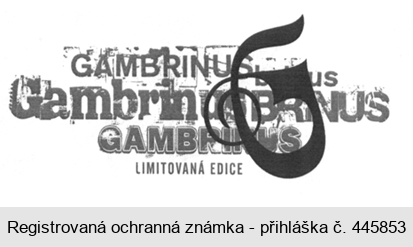 G GAMBRINUS GAMBRINUS LIMITOVANÁ EDICE