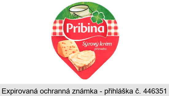 Pribina Sýrový krém přírodní