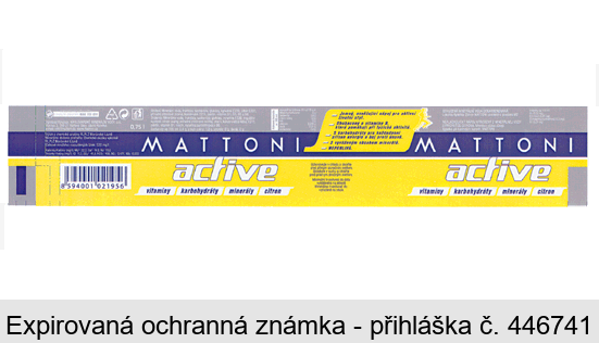 MATTONI active