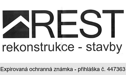 REST rekonstrukce - stavby