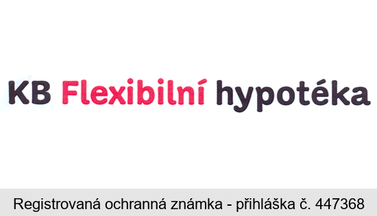 KB Flexibilní hypotéka