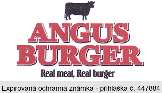 ANGUS BURGER Real meat, Real burger