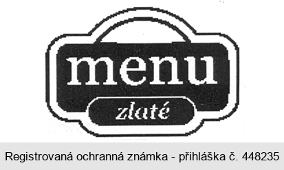 menu zlaté