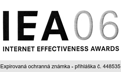 IEA 06 INTERNET EFFECTIVENESS AWARDS