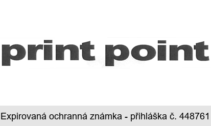 print point