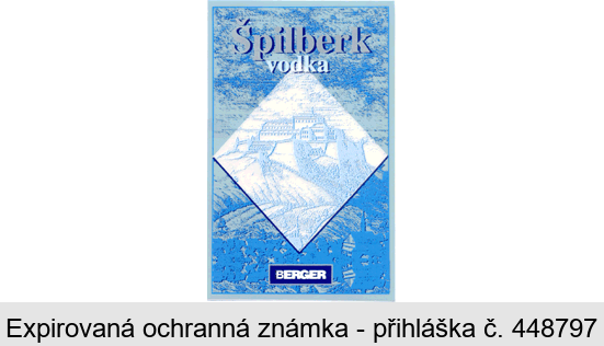 Špilberk vodka BERGER