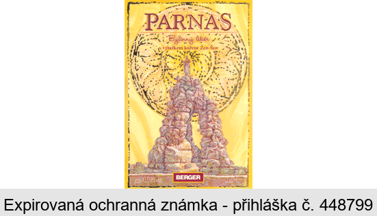 PARNAS Bylinný likér s výtažkem kořene Žen-Šen BERGER