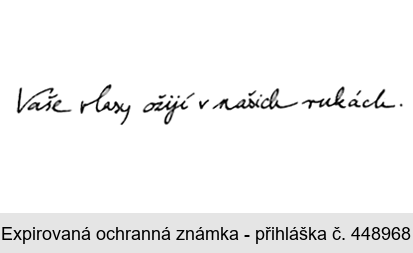 Vaše vlasy ožijí v našich rukách.