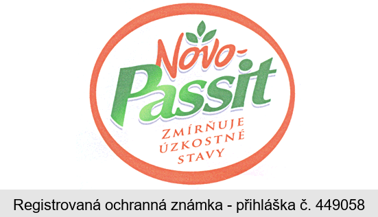 Novo-Passit ZMÍRŇUJE ÚZKOSTNÉ STAVY