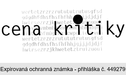 cena kritiky
