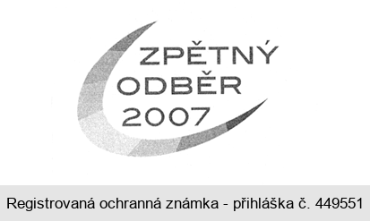 ZPĚTNÝ ODBĚR 2007