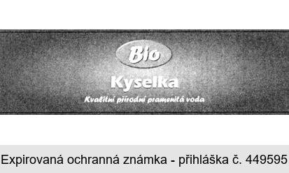 Bio Kyselka Kvalitní přírodní pramenitá voda