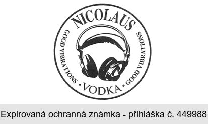 NICOLAUS VODKA GOOD VIBRATIONS