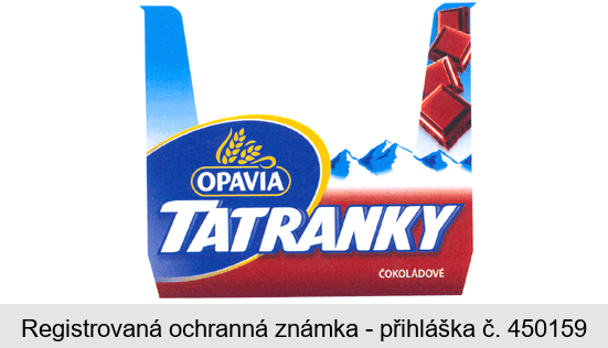 OPAVIA TATRANKY ČOKOLÁDOVÉ