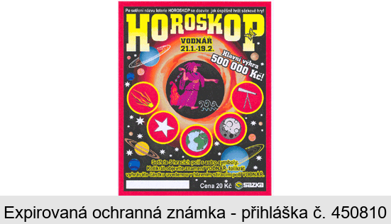 HOROSKOP VODNÁŘ sazka