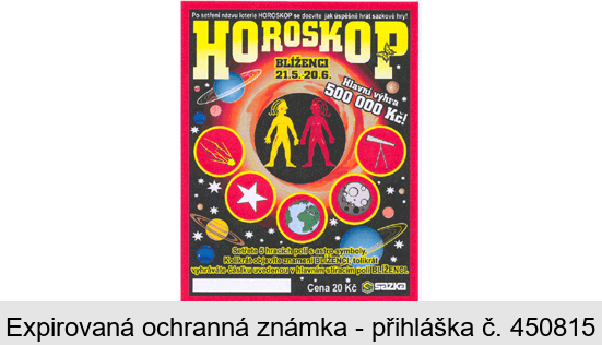 HOROSKOP BLÍŽENCI sazka