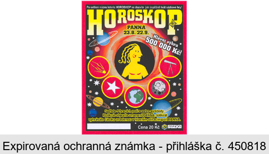 HOROSKOP PANNA sazka