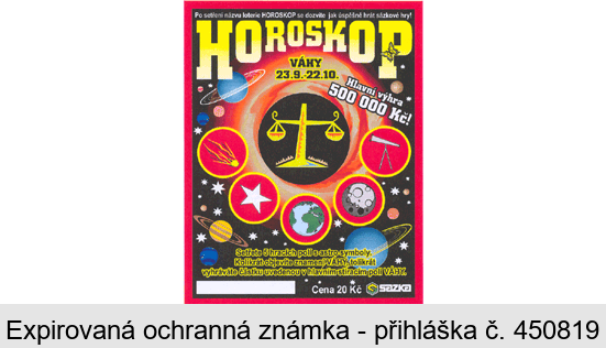 HOROSKOP VÁHY sazka