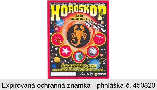 HOROSKOP ŠTÍR sazka