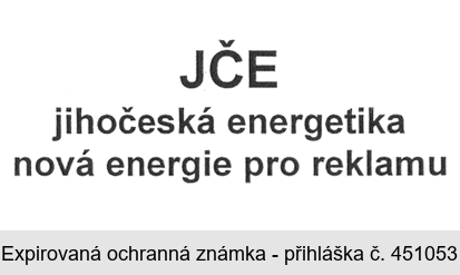 JČE jihočeská energetika nová energie pro reklamu