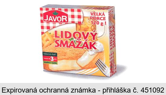 JAVOR LIDOVÝ SMAŽÁK