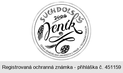 SUCHDOLSKÝ Jeník 2006 ČESKÁ ZEMĚDĚLSKÁ UNIVERZITA V PRAZE . TECHNICKÁ FAKULTA