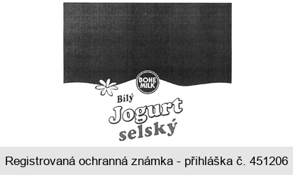 BOHE MILK Bílý Jogurt selský