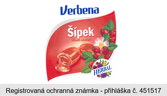 Verbena Šípek Rosa canina HERBAL COMPLEX
