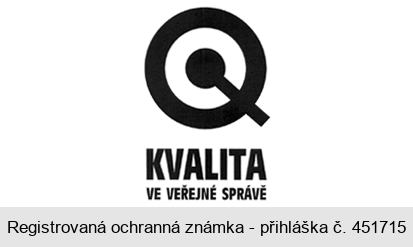 Q KVALITA VE VEŘEJNÉ SPRÁVĚ