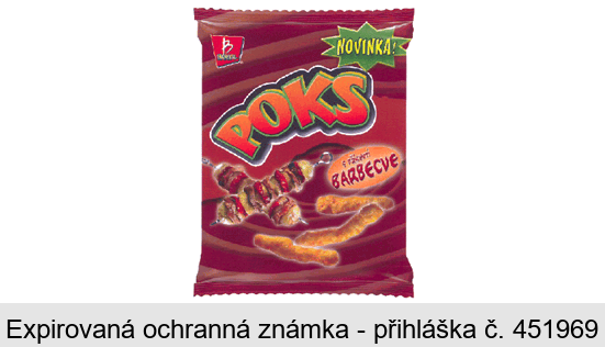 POKS s příchutí BARBECUE