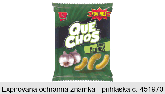 QUE CHOS S PŘÍCHUTÍ ČESNEK