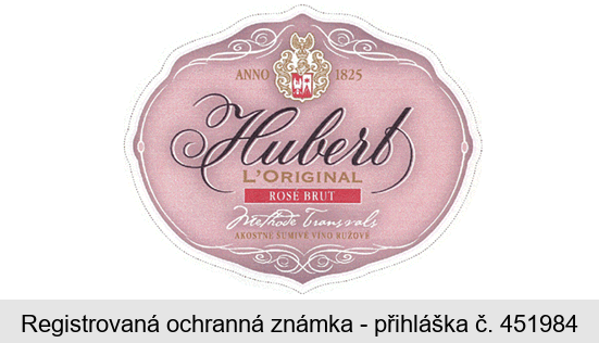 ANNO 1825 Hubert L´ORIGINAL ROSÉ BRUT