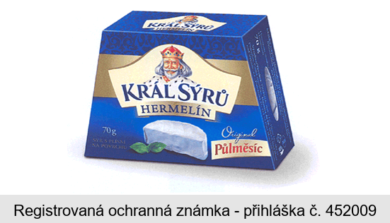 KRÁL SÝRŮ HERMELÍN Original Půlměsíc
