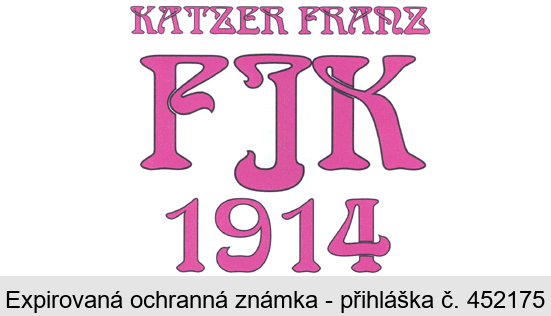 KATZER FRANZ FJK 1914