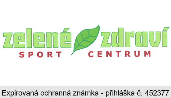 SPORT CENTRUM zelené zdraví