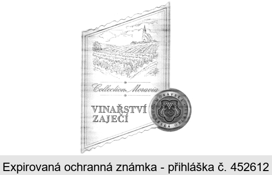 Collection Moravia VINAŘSTVÍ ZAJEČÍ MORAVSKÁ VINAŘSKÁ OBLAST