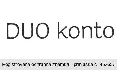 DUO konto