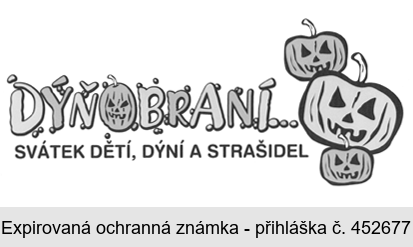 DÝŇOBRANÍ SVÁTEK DĚTÍ, DÝNÍ A STRAŠIDEL