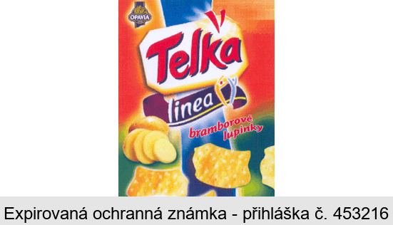 OPAVIA Telka linea bramborové lupínky