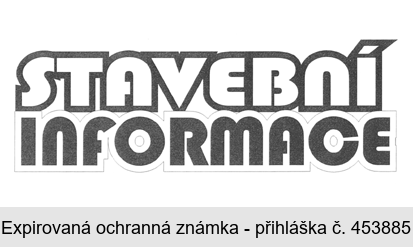 STAVEBNÍ INFORMACE