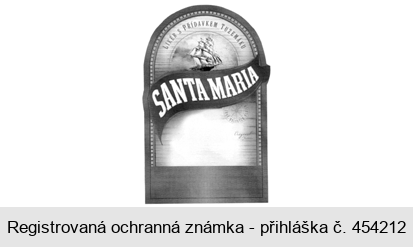 SANTA MARIA LIKÉR S PŘÍDAVKEM TUZEMÁKU