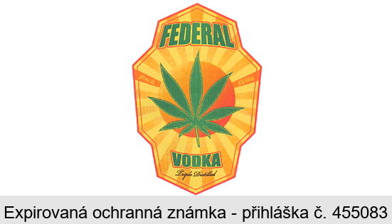 FEDERAL VODKA Triple Distilled