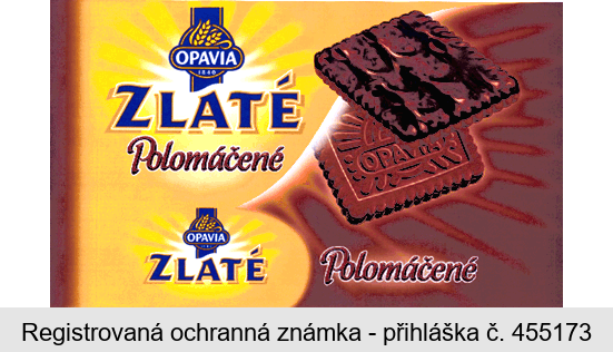 OPAVIA 1840 ZLATÉ Polomáčené