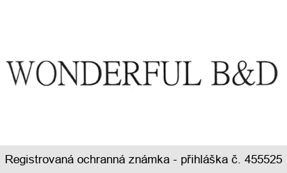 WONDERFUL B&D